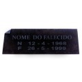 Placa sem Foto e canto Quebrado